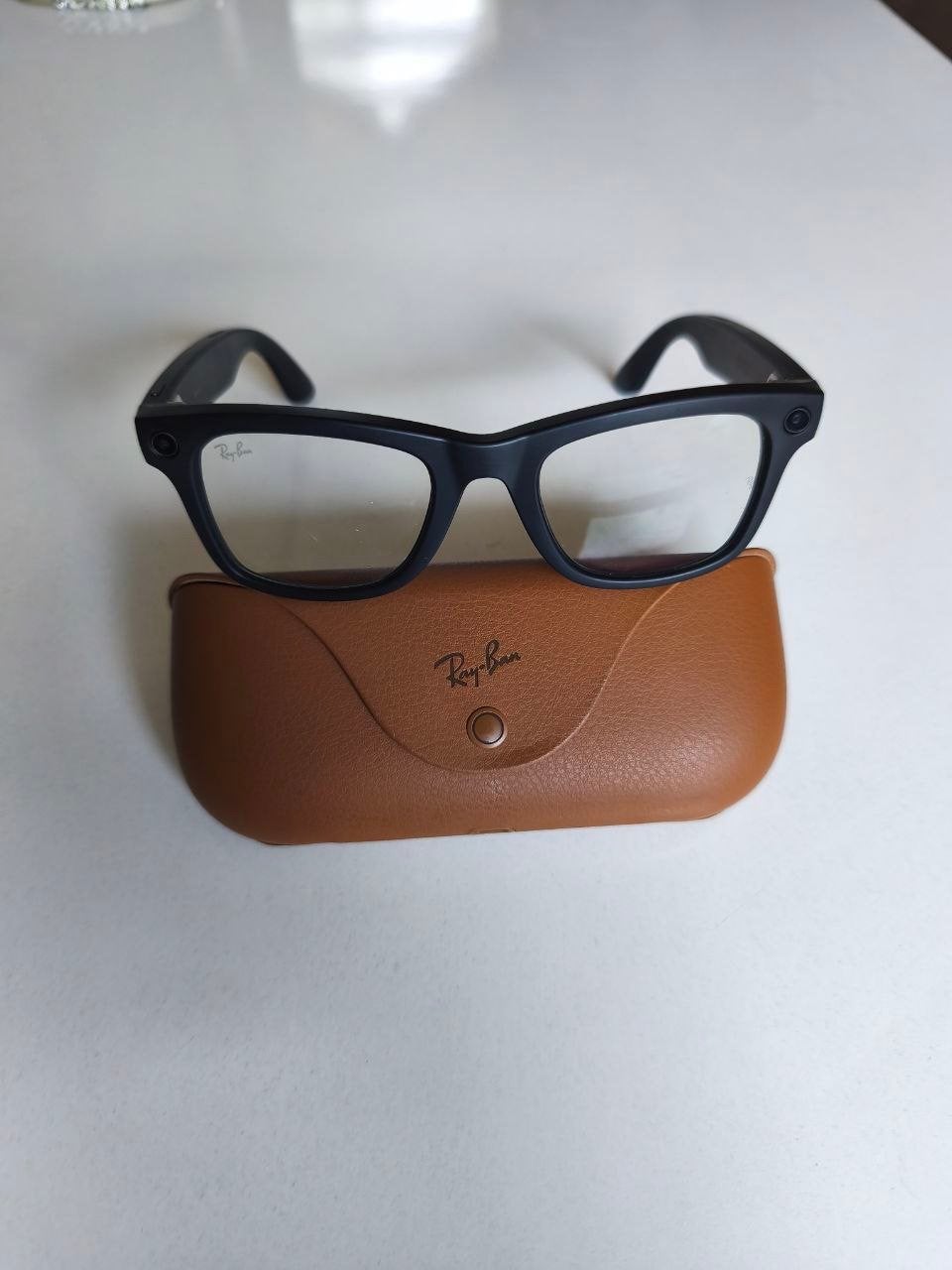 Ray-Ban Meta Wayfarer Transition 00r8, Ophalen of Verzenden, Zo goed als nieuw, Groen, Ray-Ban