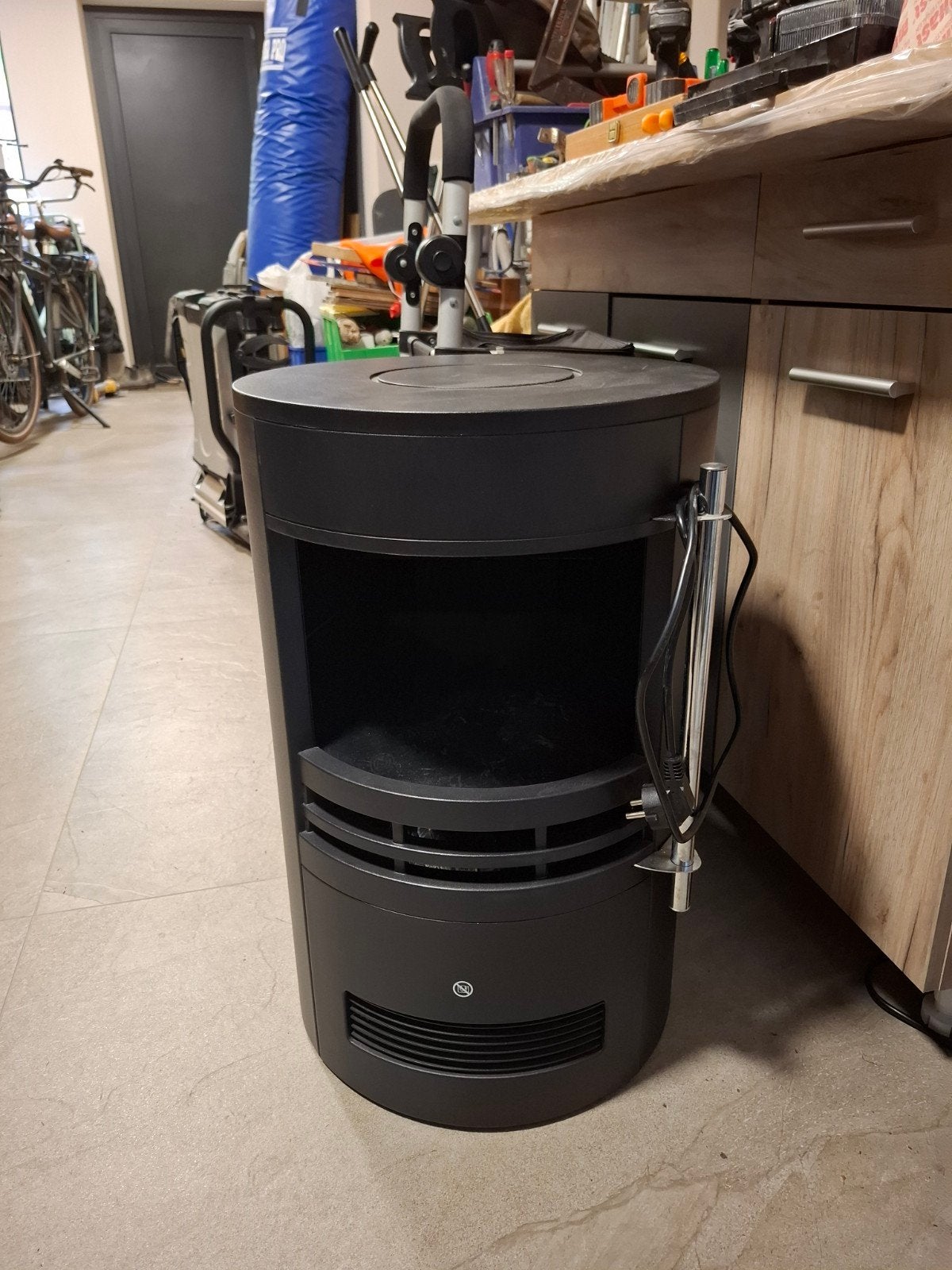 Elektrische kachel, Ophalen, Overige soorten, Elektrisch, Zo goed als nieuw