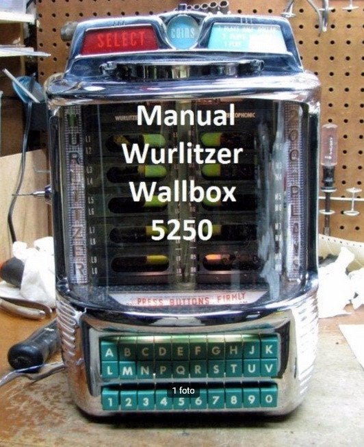 Boekwerk Manual Wallbox 5250, Verzamelen, Ophalen of Verzenden, 1970 tot heden, Overige merken