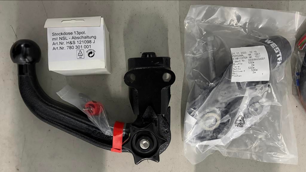 Trekhaak Westfalia Mercedes A-Klasse W177 met kabelset, Ophalen, Nieuw