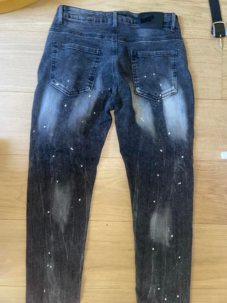 Dsquared broek D2, Ophalen of Verzenden, Gedragen, Zwart, W32 (confectie 46) of kleiner
