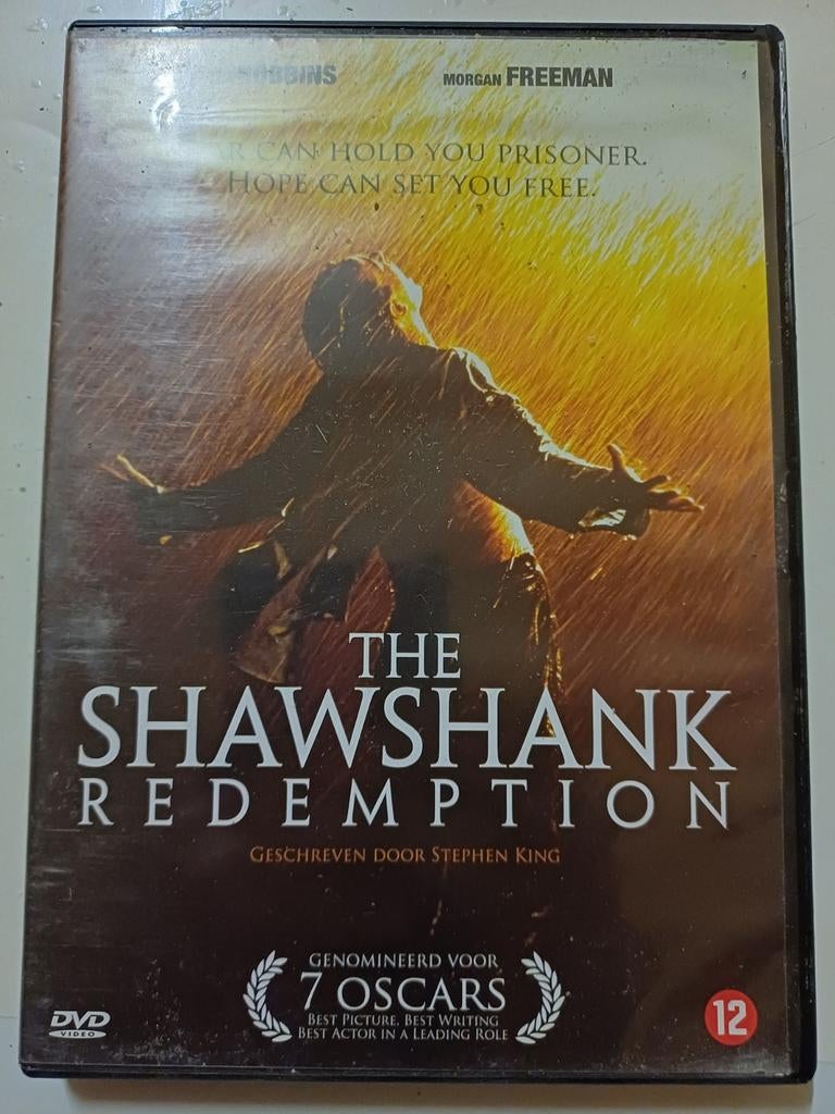 The Shawshank Redemption, Vanaf 12 jaar, Ophalen of Verzenden, Zo goed als nieuw