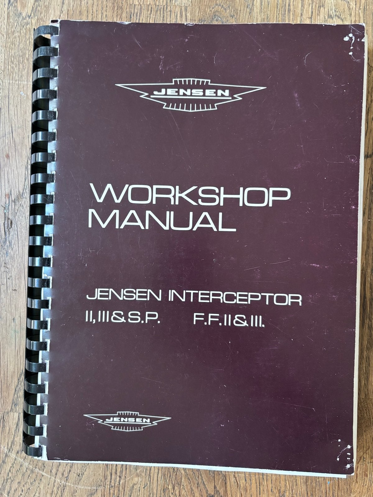 Jensen Interceptor & FF Werkplaatshandboek, Ophalen of Verzenden