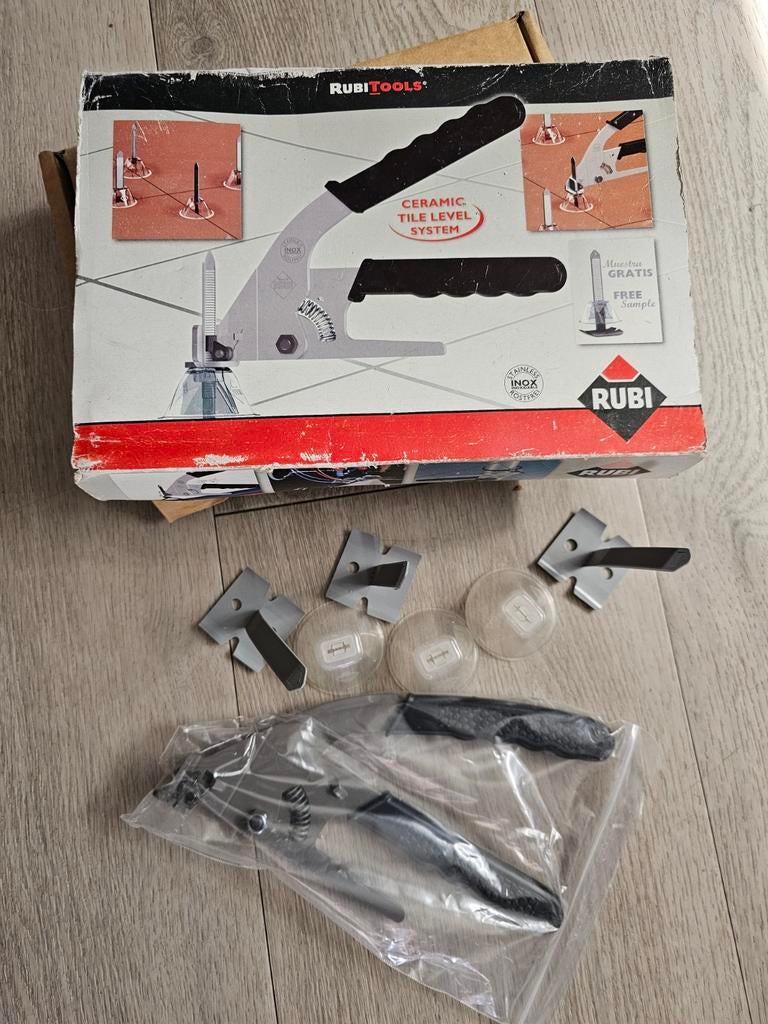 RubiTools Tegelnivelleersysteem Tang en Accessoires, Ophalen of Verzenden, Nieuw