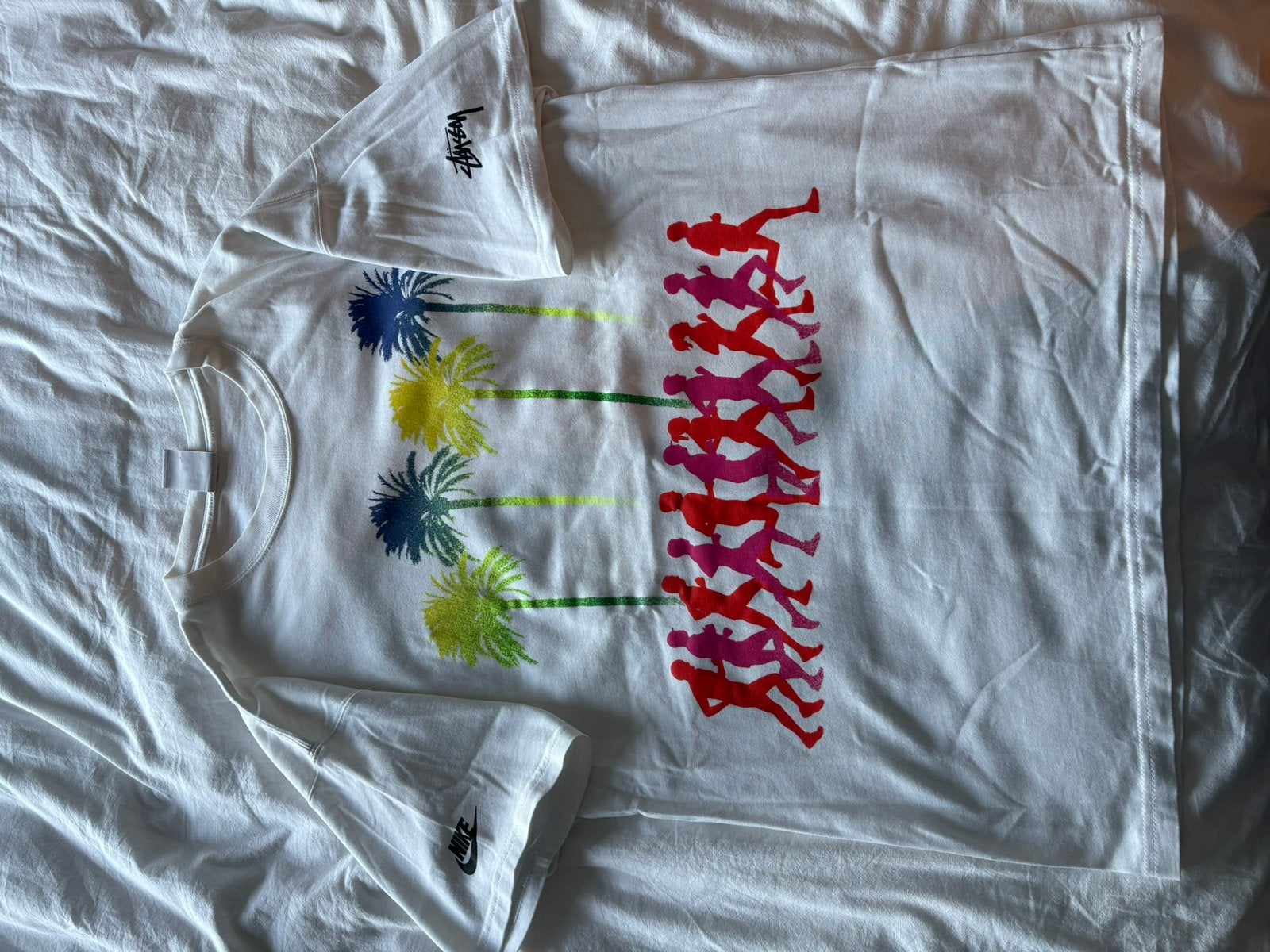 Nike x Stussy shirt, Ophalen of Verzenden, Zo goed als nieuw, Maat 48/50 (M)