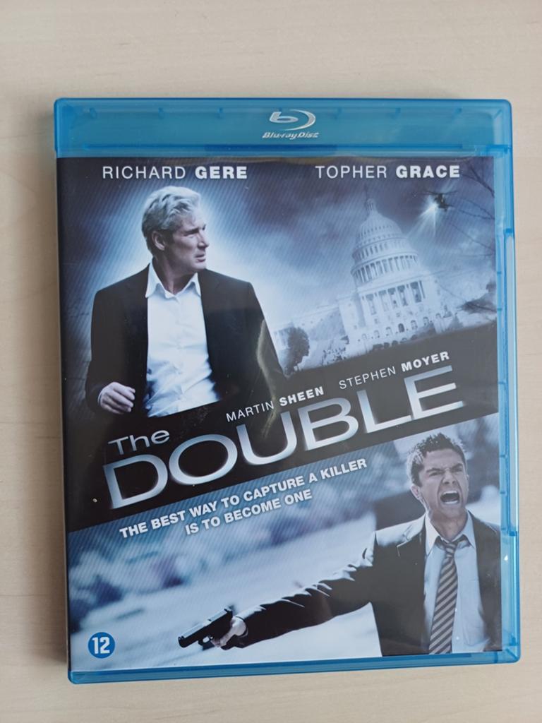 The Double Blu-ray - Actie Thriller met Richard Gere, Ophalen of Verzenden, Zo goed als nieuw, Thrillers en Misdaad