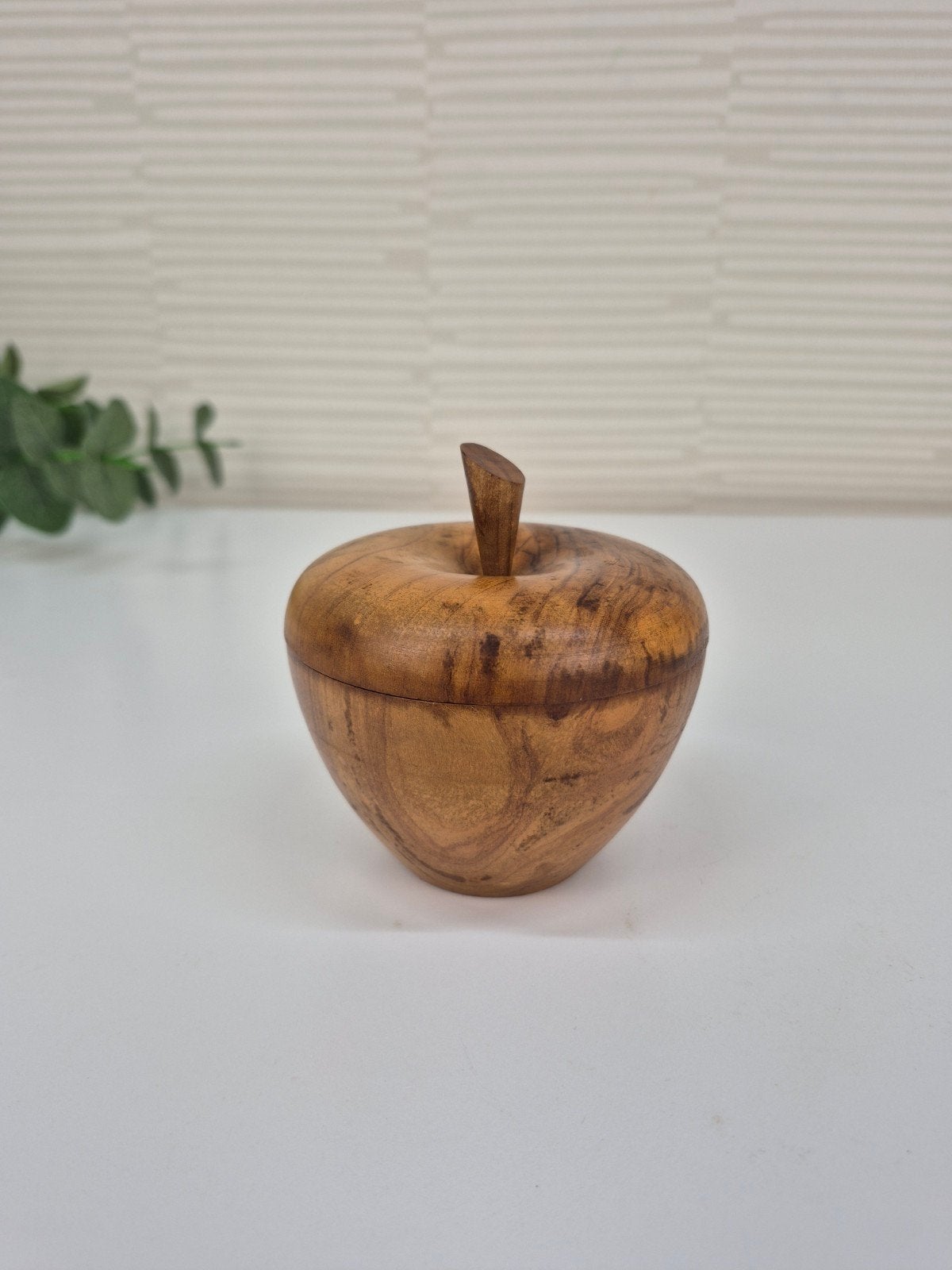 Vintage appel doosje. Houten appel wortelhout., Ophalen of Verzenden, ., ., .