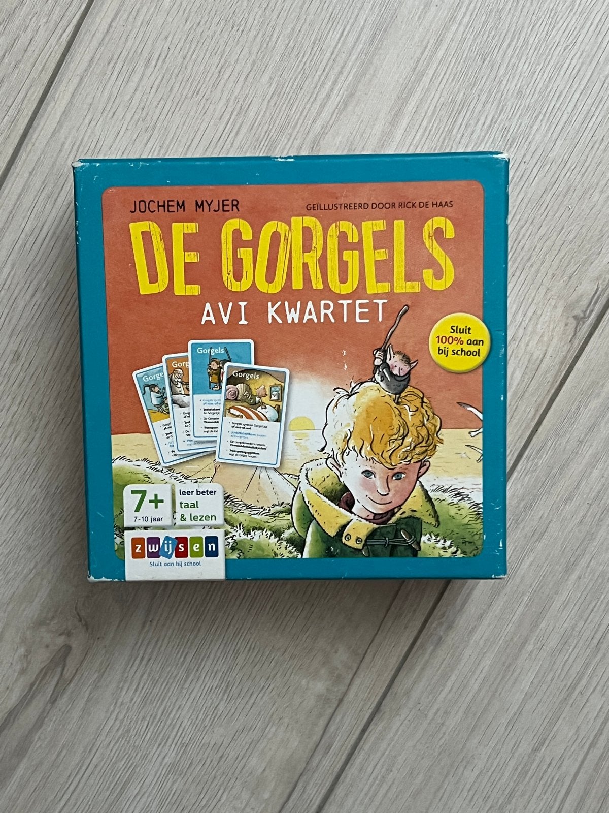 De Gorgels Avi Kwintet - Jochem Myjer Kaartspel, Een of twee spelers, Ophalen of Verzenden, Gebruikt