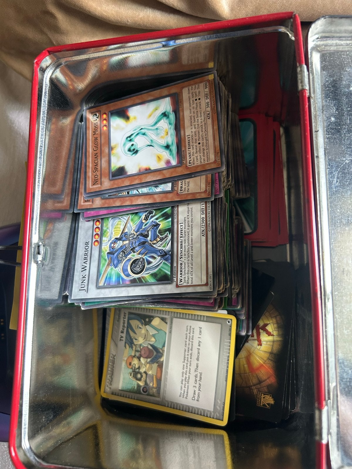 Verzameling Yu-Gi-Oh, bagugan? & pokemon & magic kaarten?, Ophalen of Verzenden, Gebruikt, Meerdere kaarten