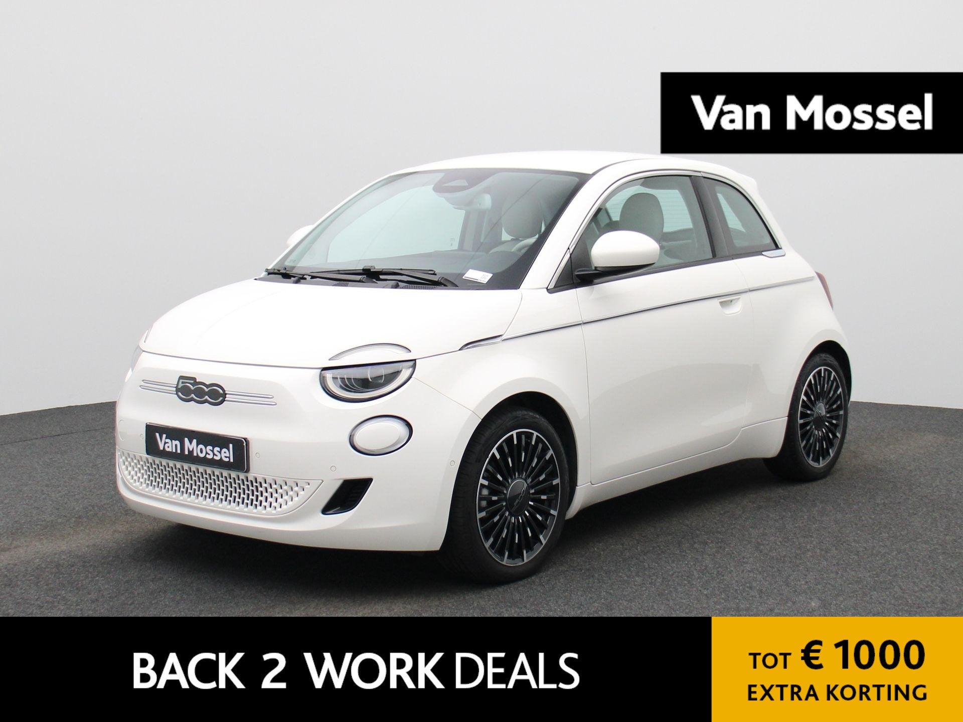 Fiat 500e 42 kWh La Prima by Bocelli | LEDER | NAVIGATIE | C