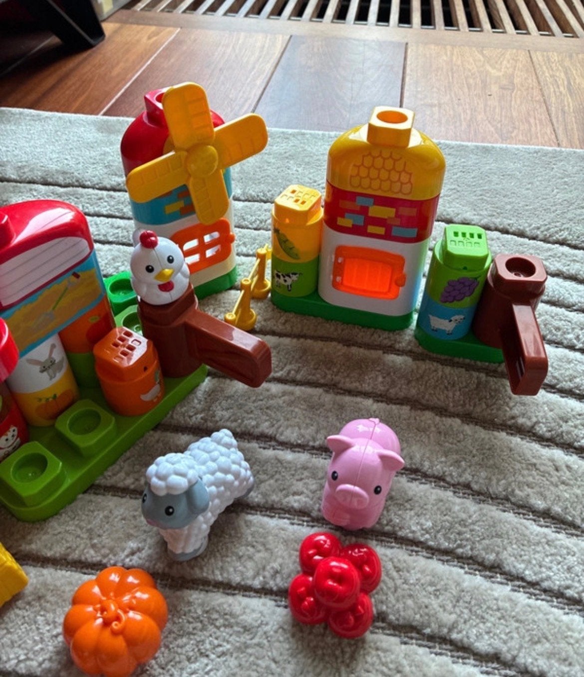 Vtech blabla blocks Boerderij - compleet, Kinderen en Baby's, Speelgoed | Vtech, Zo goed als nieuw, 6 maanden tot 2 jaar, Ophalen of Verzenden