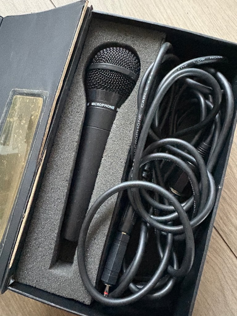 Microfoon, Ophalen of Verzenden, Zo goed als nieuw, Zangmicrofoon