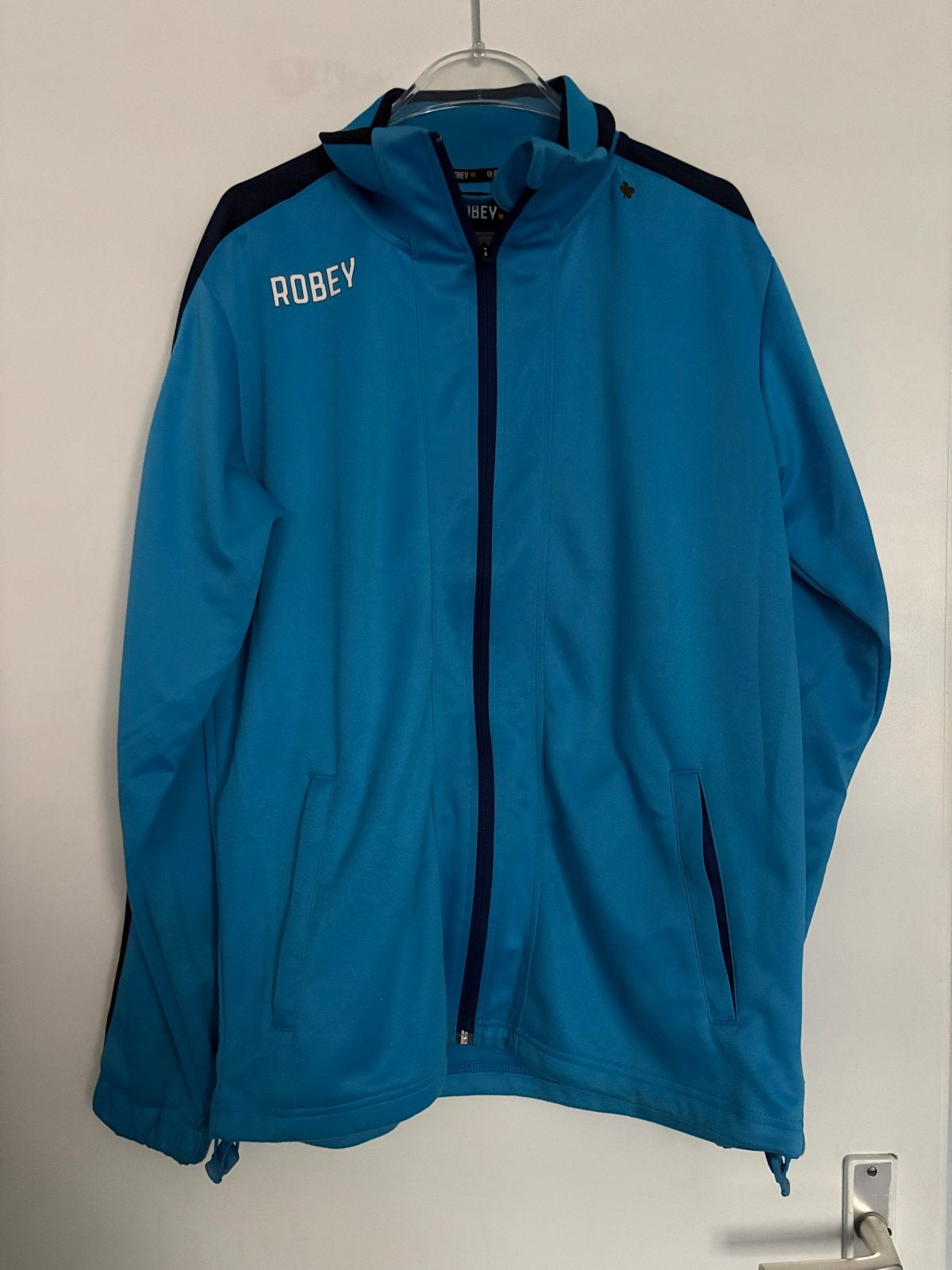 Robey Sportjack , nieuw, lichtblauw, XL, Ophalen of Verzenden, Nieuw, Maat 56/58 (XL), Blauw