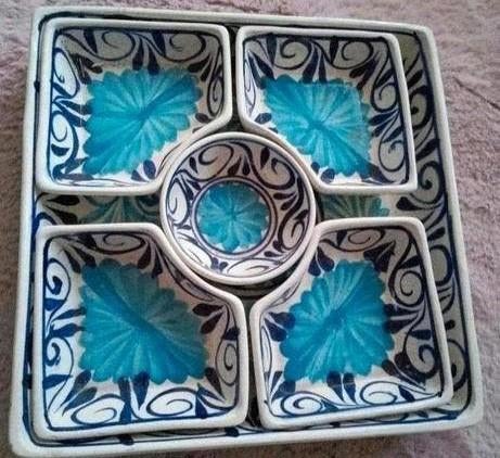 Zomertip!Tapas schaal set 6-delig Handmade, Ophalen, Nieuw, Schaal of Schalen, Overige stijlen