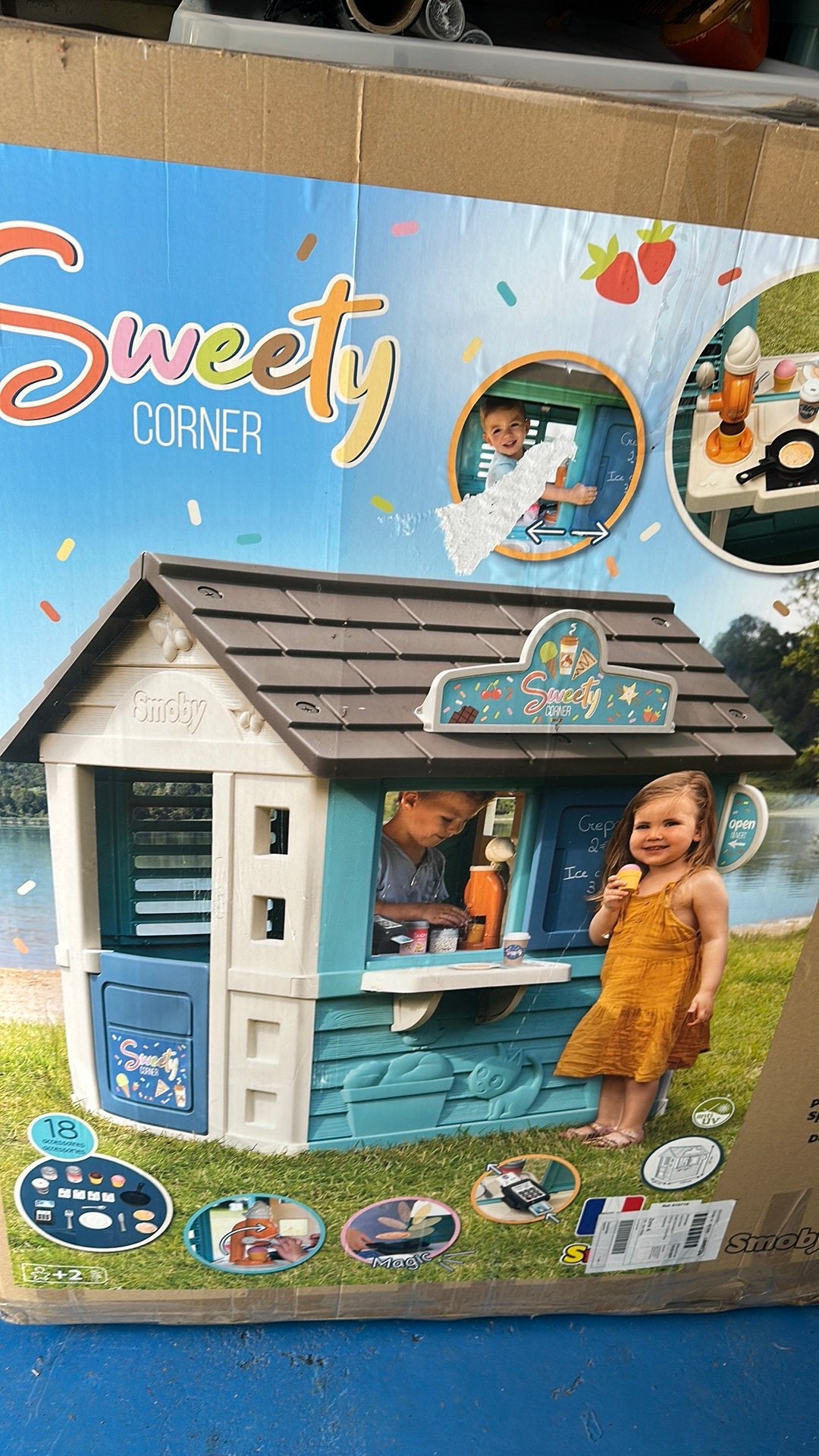 Smoby Sweety Corner Speelhuisje - Nieuw in doos, Ophalen, Nieuw, Kunststof
