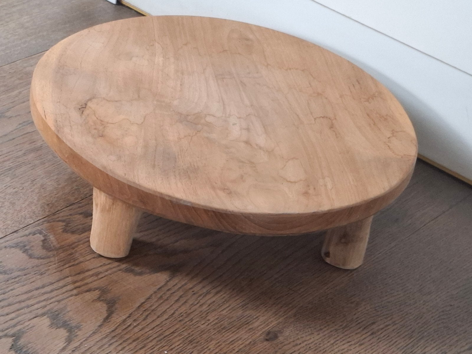 rond houten plato, Ophalen of Verzenden