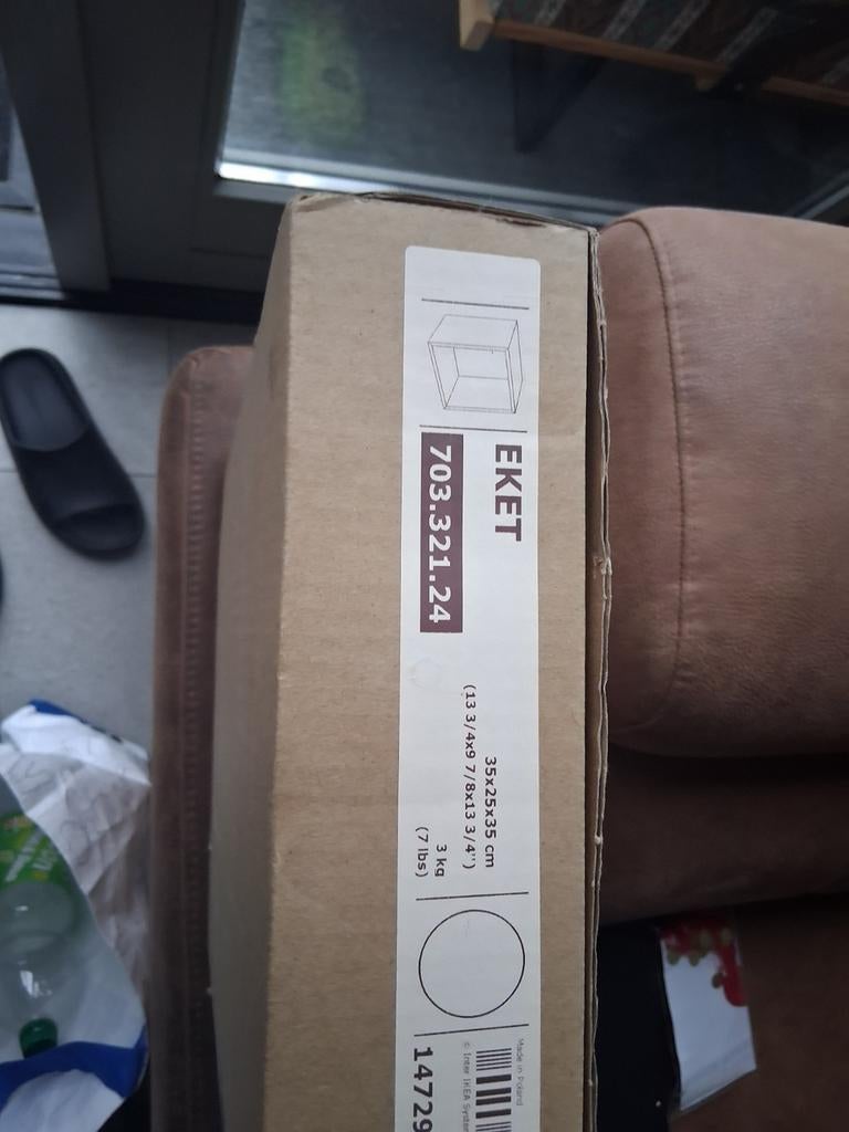 Nieuwe IKEA EKET Ophangkast 35x25x35 cm, Ophalen of Verzenden