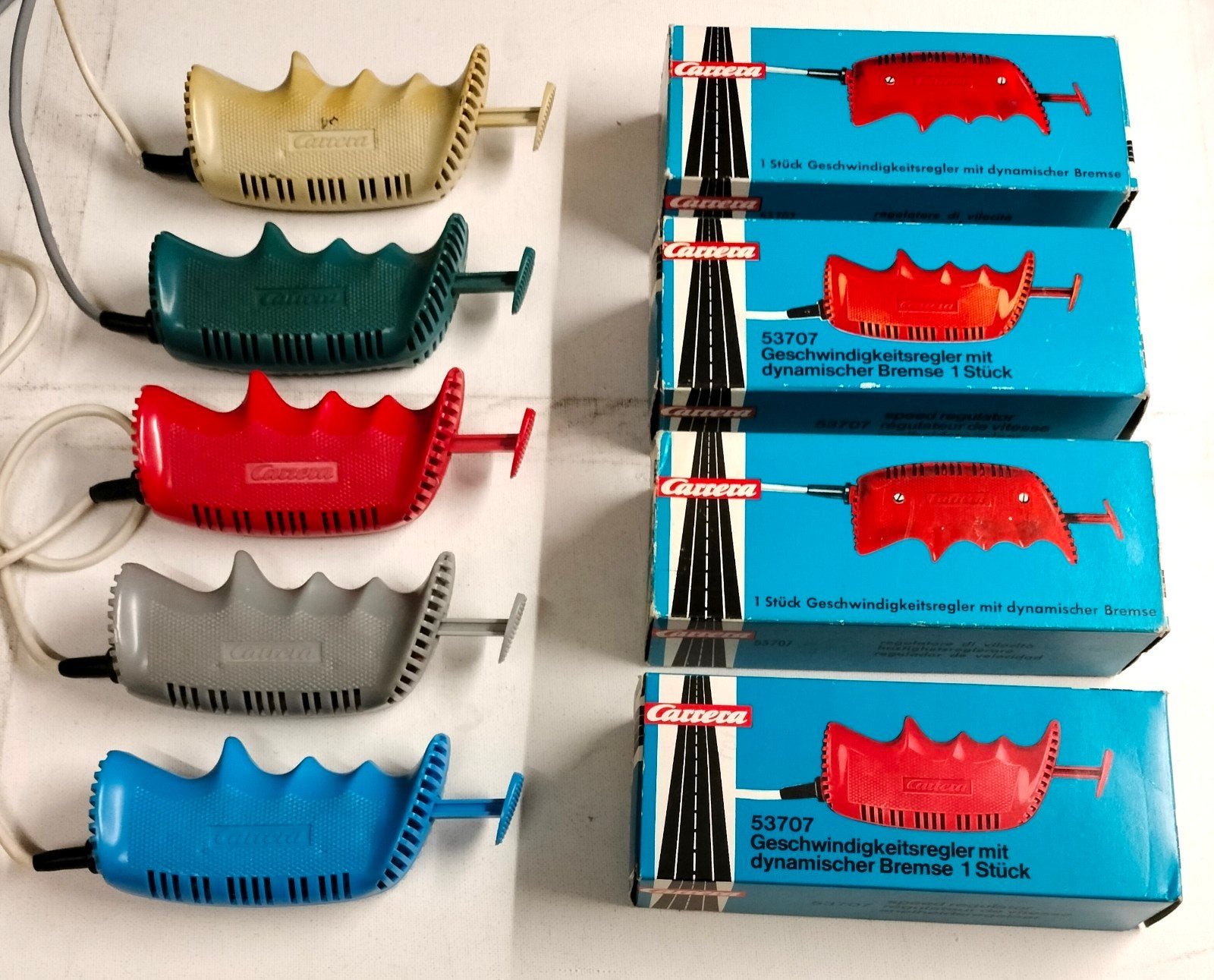 Carrera Universal racebaan regelaar art.nr.53707 als nieuw.., Kinderen en Baby's, Ophalen of Verzenden, Elektrisch, Carrera