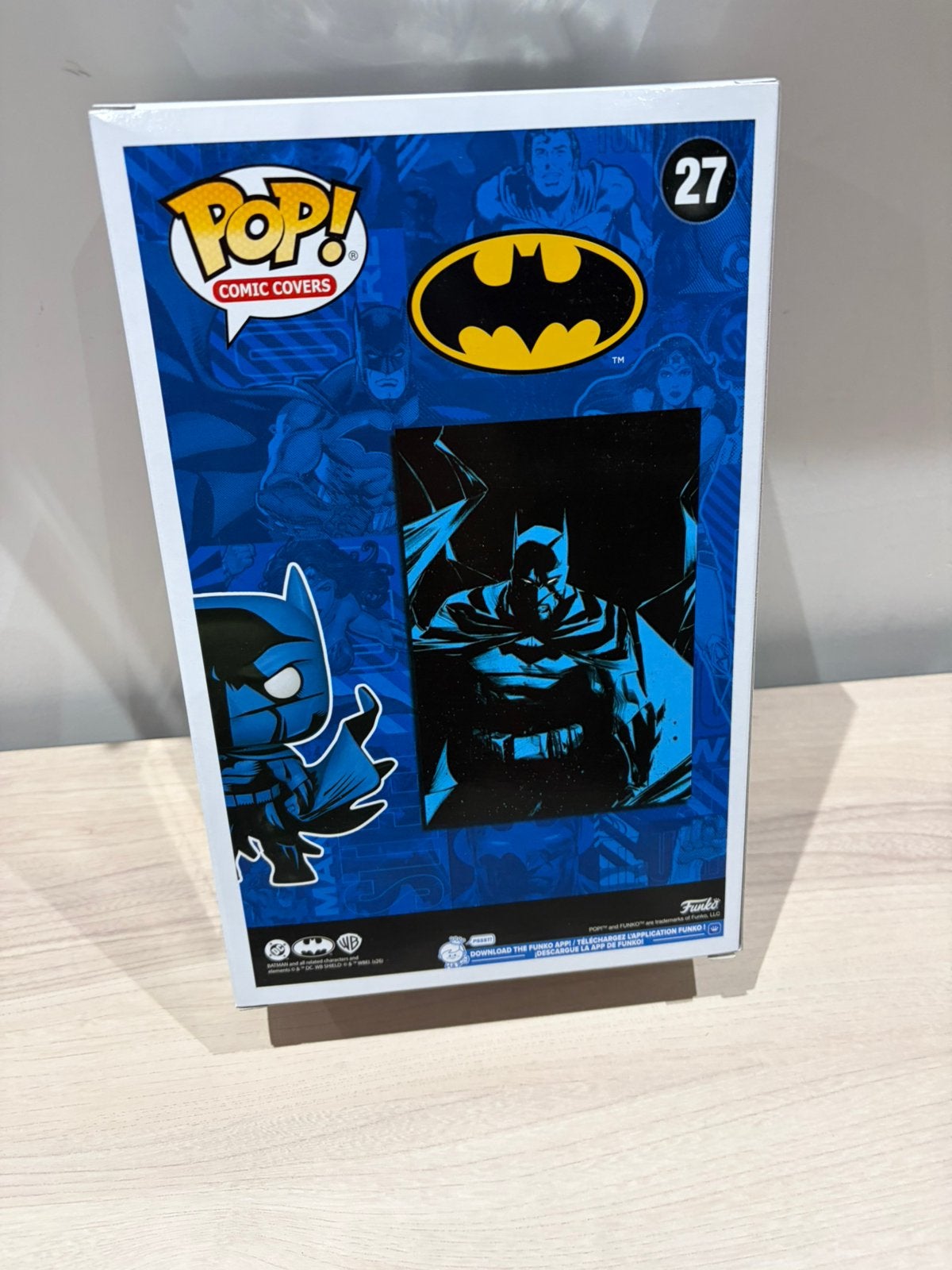 Funko Pop! Comic Covers #27 Batman DC Comics – Vinyl Figure, Funko Europe, Ophalen of Verzenden, Zo goed als nieuw, 4th floor, 1 Queen Caroline St, London W6 9YN, Verenigd Koninkrijk