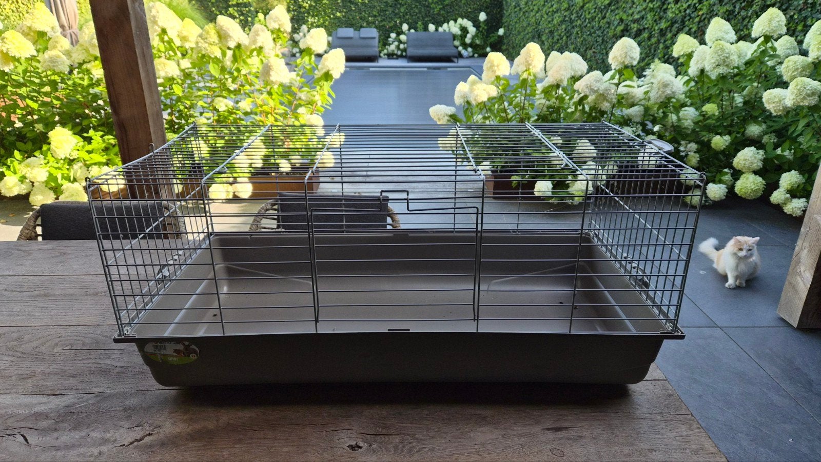 konijnen/ cavia/ knaagdier hok, Gebruikt, Hok, 75 tot 110 cm, Cavia