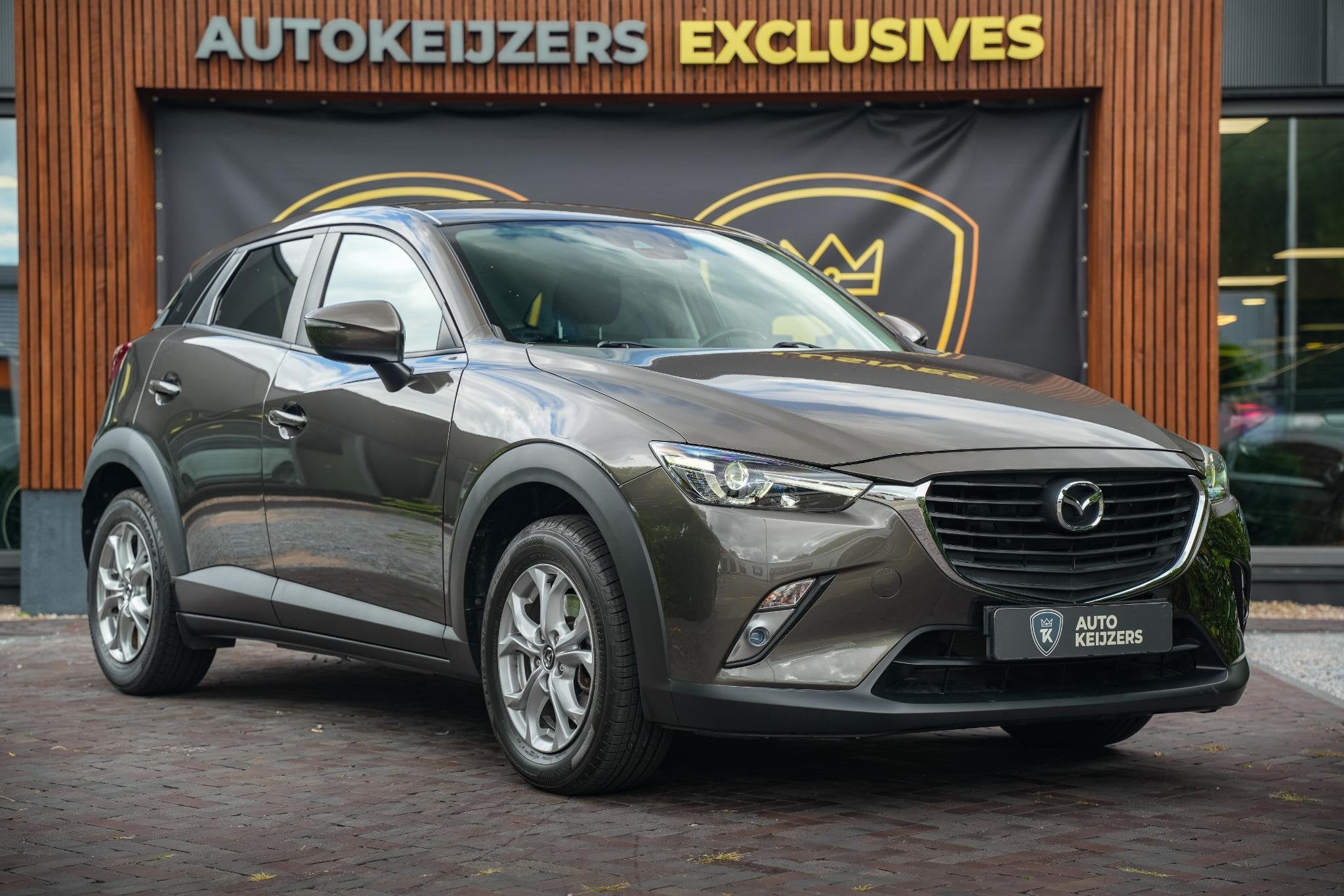 Mazda CX-3 2.0 SkyActiv-G 120 Dynamic Cruise Control Airco A, Auto's, Mazda, 1998 cc, Stof, 4 cilinders, Bruin
