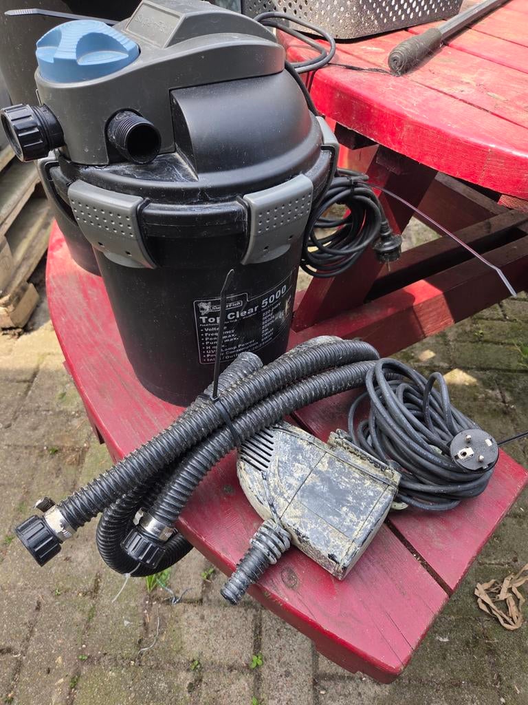 Topclear 5000 vijvee drukfilter set, Tuin en Terras, Vijver-toebehoren, Superfish, Klundert, Info@superfish.nl, Ophalen of Verzenden