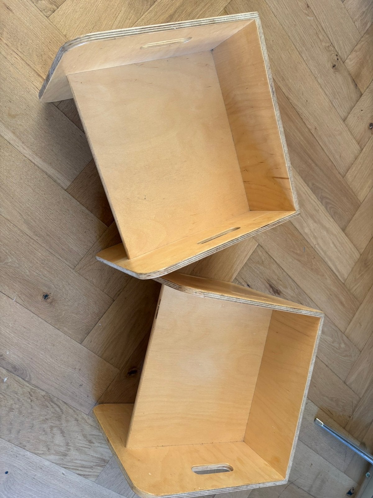 Kubus Stoeltjes van Dijk toys bv / schoolstoeltje / vintage, Ophalen, Zo goed als nieuw