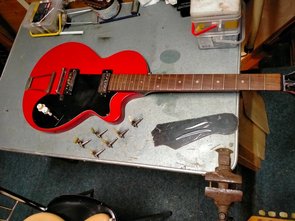 Höfner gitaar, Ophalen of Verzenden, Gebruikt, Solid body, Overige merken