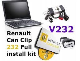 CANCLIP Renault Dacia Diagnose software V240 + VCI Keuze, Auto diversen, Handleidingen en Instructieboekjes, Ophalen of Verzenden