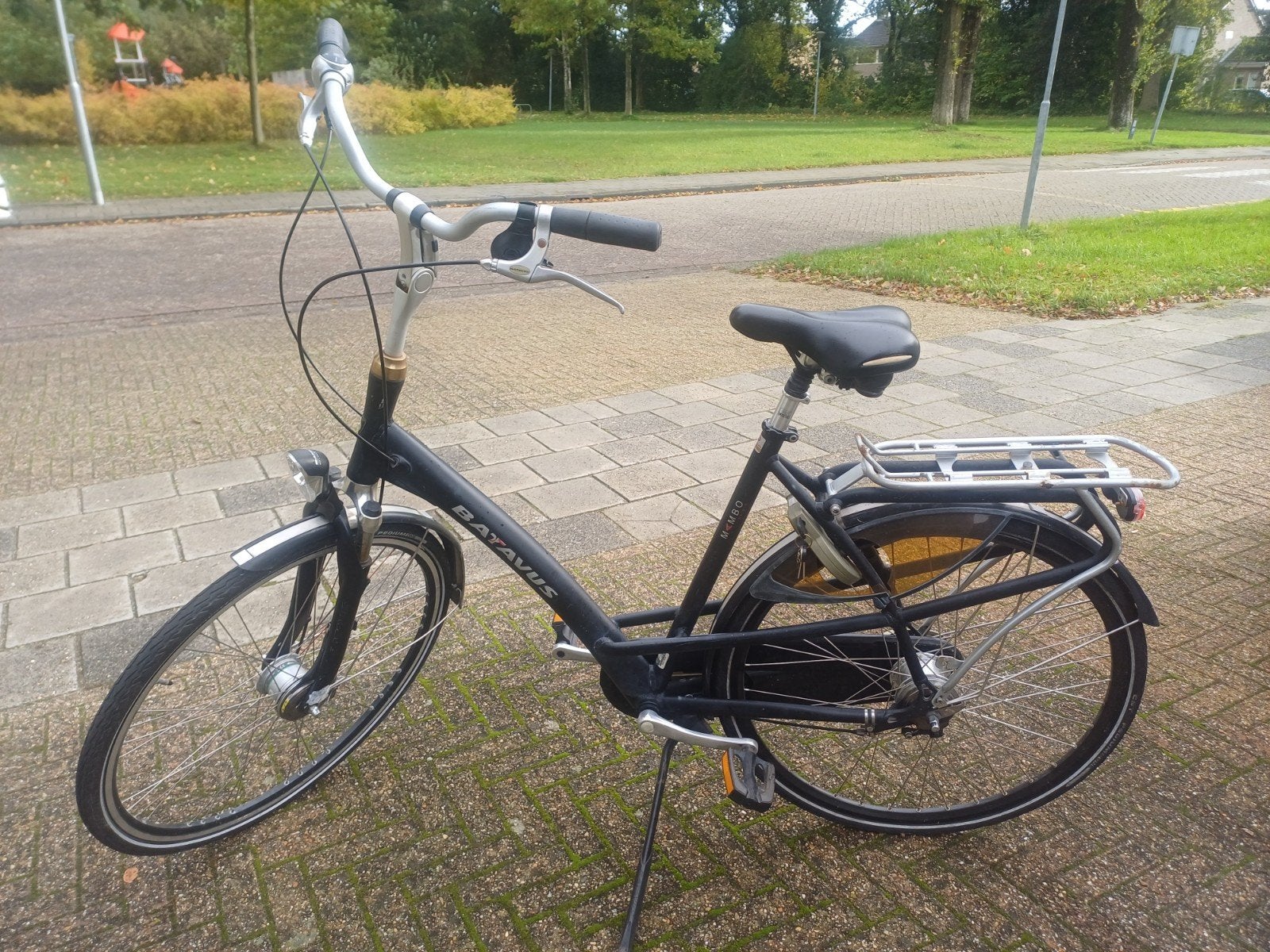Batavus damesfiets zwart, Ophalen, Gebruikt, Versnellingen, Batavus