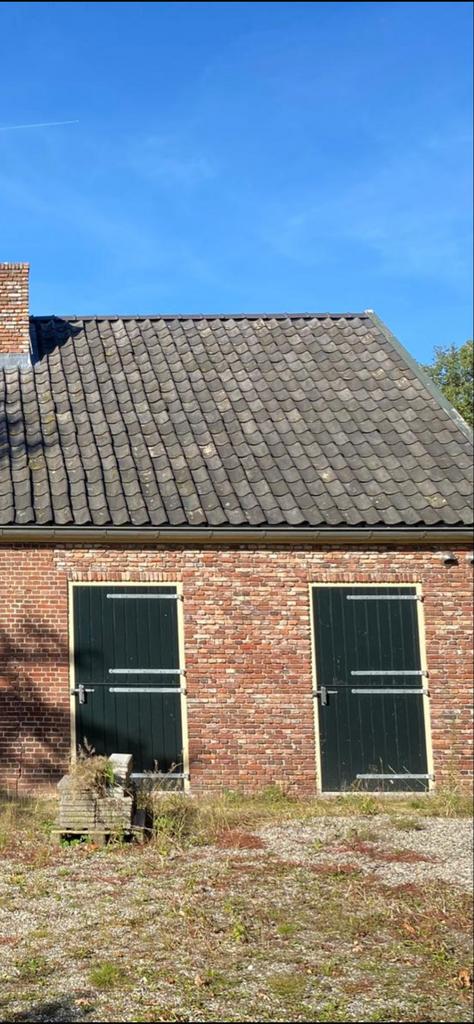 Deelbare deuren uit gerestaureerd oud koetshuis, Ophalen, Gebruikt, Buitendeur, Glas