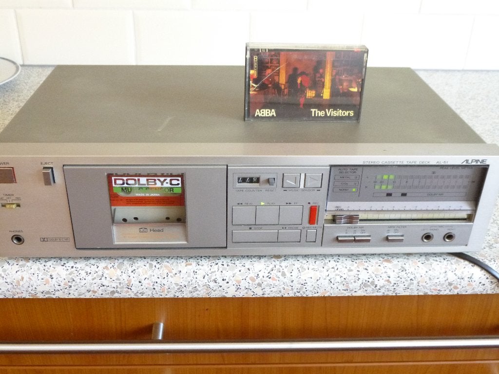 Alpine AL-51 cassettedeck Dolby B+C, Ophalen, Enkel, Overige merken
