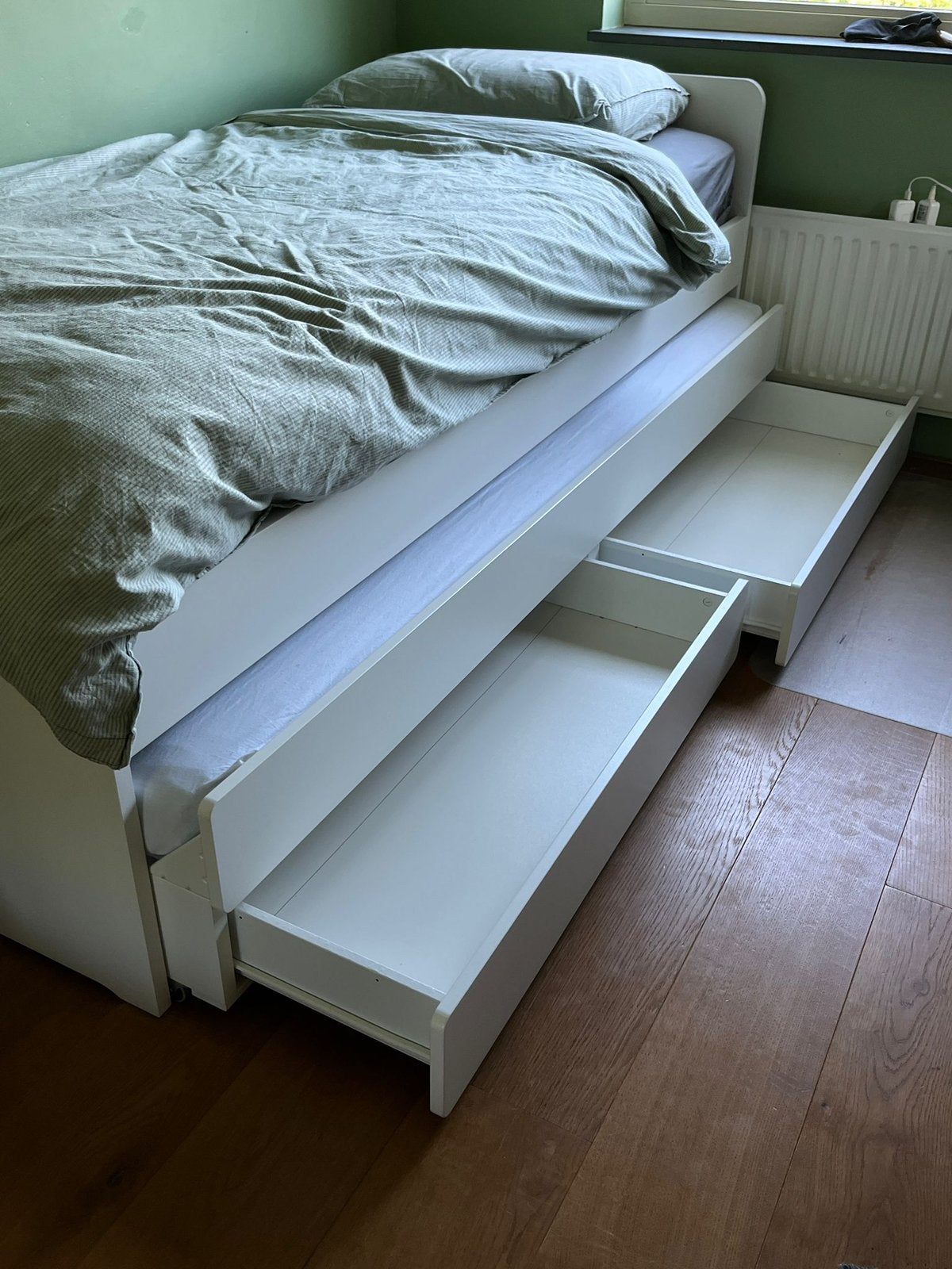 Ikea slakt bed, Ophalen, Gebruikt, 90 cm, Eenpersoons