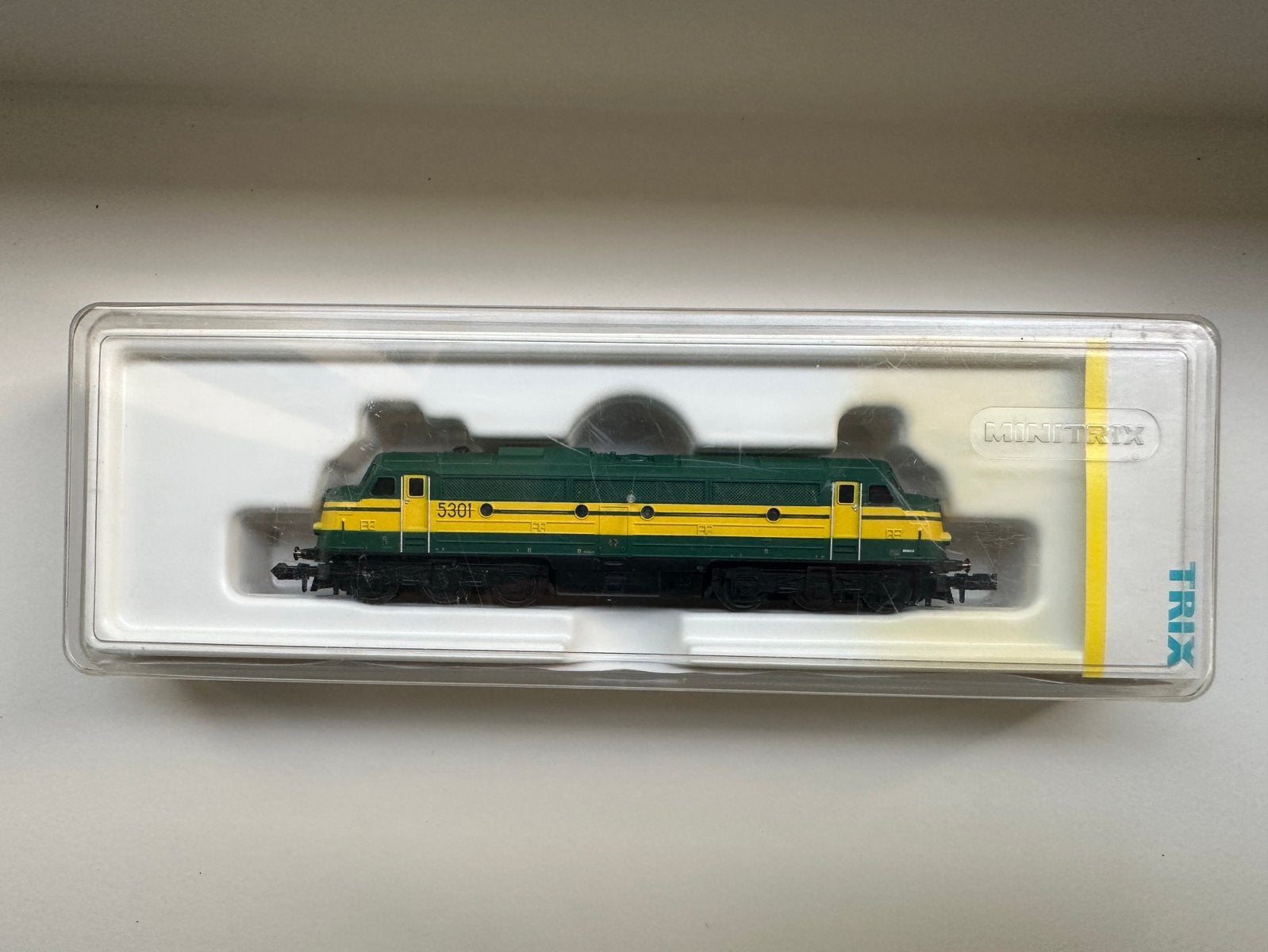 Minitrix 12739 – NMBS/SNCB Diesellocomotief – N-schaal, Trix, Ophalen of Verzenden, Analoog, Gelijkstroom