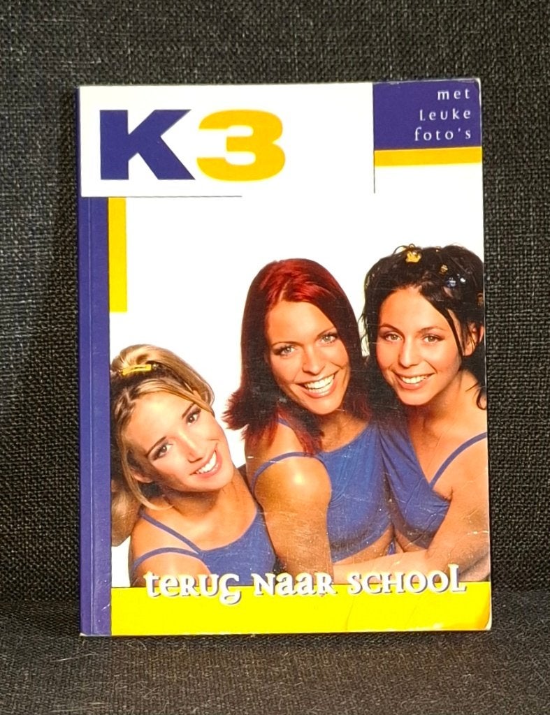 K3 Originals nieuw vintage vriendenboekje Terug naar school, Ophalen of Verzenden, Nieuw, Gebruiksvoorwerp
