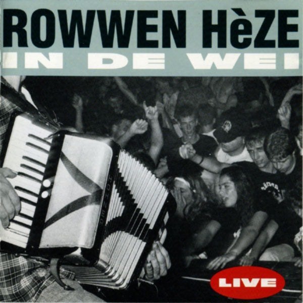 Rowwen hèze ‎– in de wei (live) cd 656.820-2, Verzenden, Zo goed als nieuw, Pop