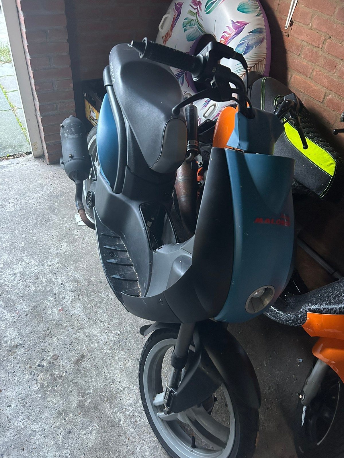 Peugeot ludix brom 70cc, Ophalen, Zo goed als nieuw, Tweetakt, Ludix