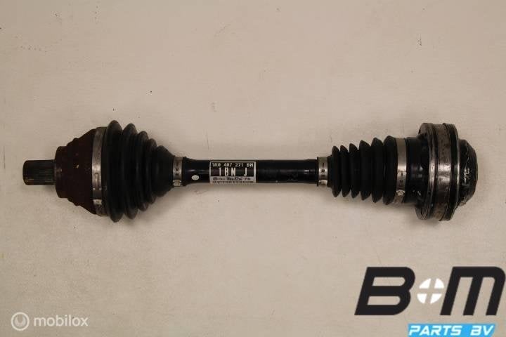 Aandrijfas links VW Golf 5/6 / Jetta 06-11 1K0407271BN, Auto-onderdelen, Gebruikt