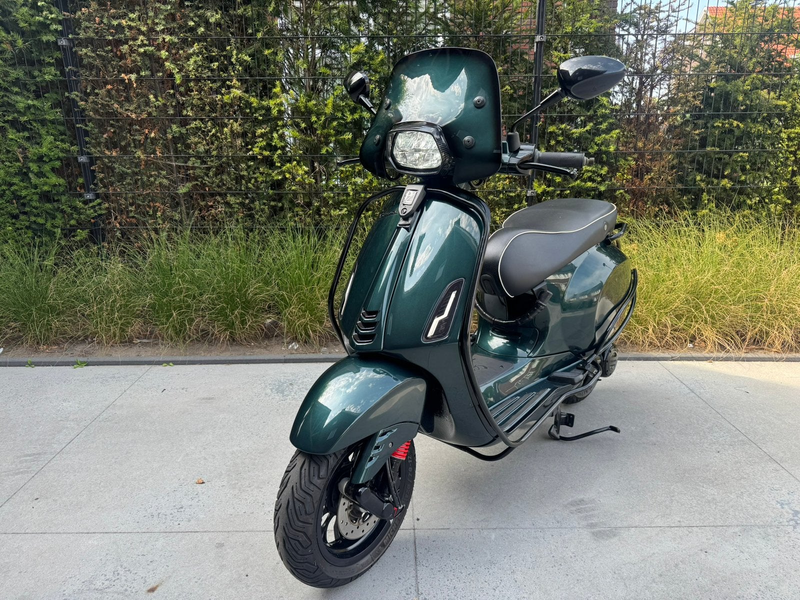 Vespa sprint brom custom 2021 candy python green, Fietsen en Brommers, Scooters | Vespa, Ophalen, Overige modellen, Maximaal 45 km/u