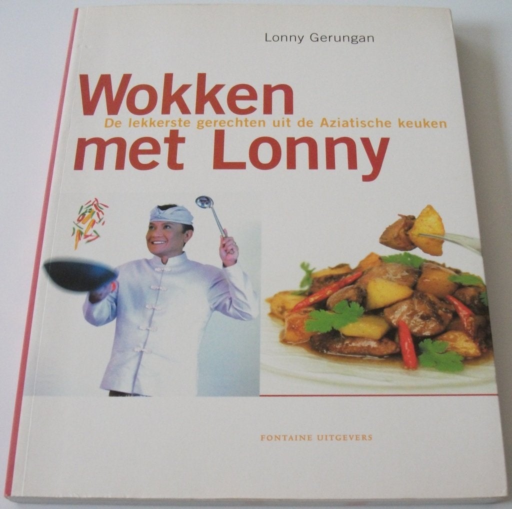Gerungan, Lonny *** WOKKEN MET LONNY ***, Ophalen of Verzenden, Zo goed als nieuw, Lonny Gerungan, Azië en Oosters
