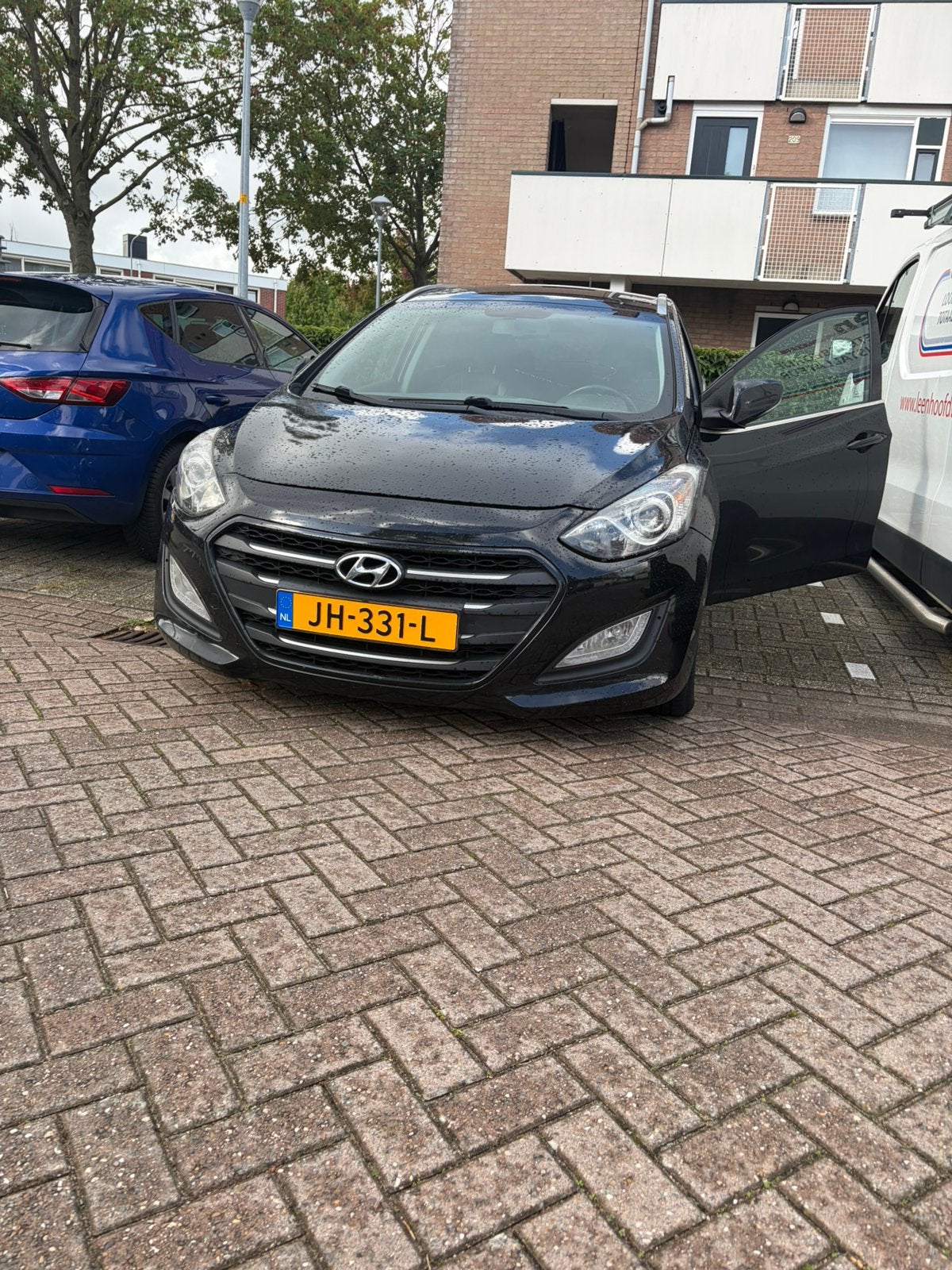 Hyundai i30 1.6 Crdi Wagon AUTOMAAT 2016!!!, Auto's, 136 pk, 4 cilinders, Zwart, Particulier