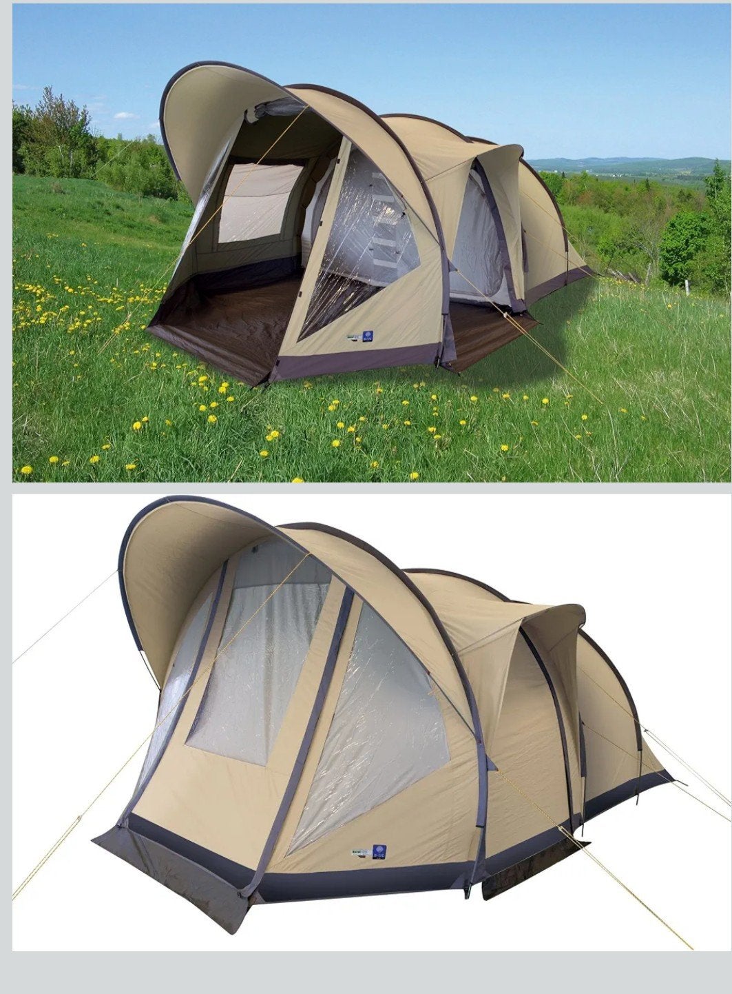 Eurotrail Ottawa tent (katoen), Ophalen, Gebruikt, Tot en met 4