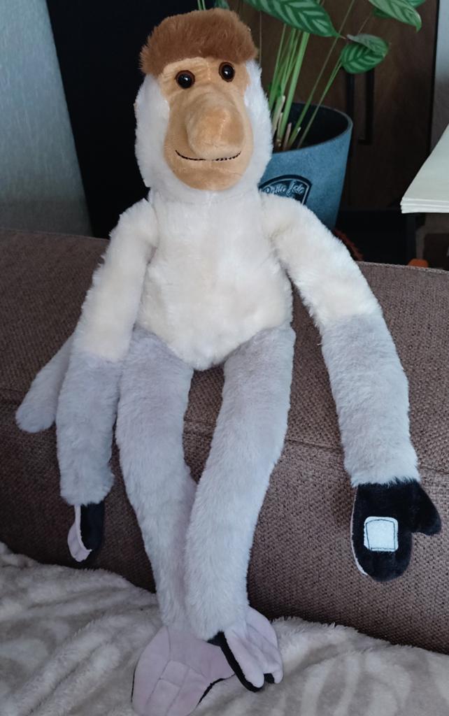 Ollie van de monkeez., Overige merken, Ophalen of Verzenden, Zo goed als nieuw, Wasbaar