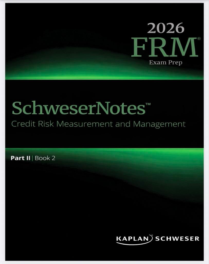 FRM Kaplan Schweser Notes & Quick Sheet, Boeken, Ophalen of Verzenden, Gelezen, WO