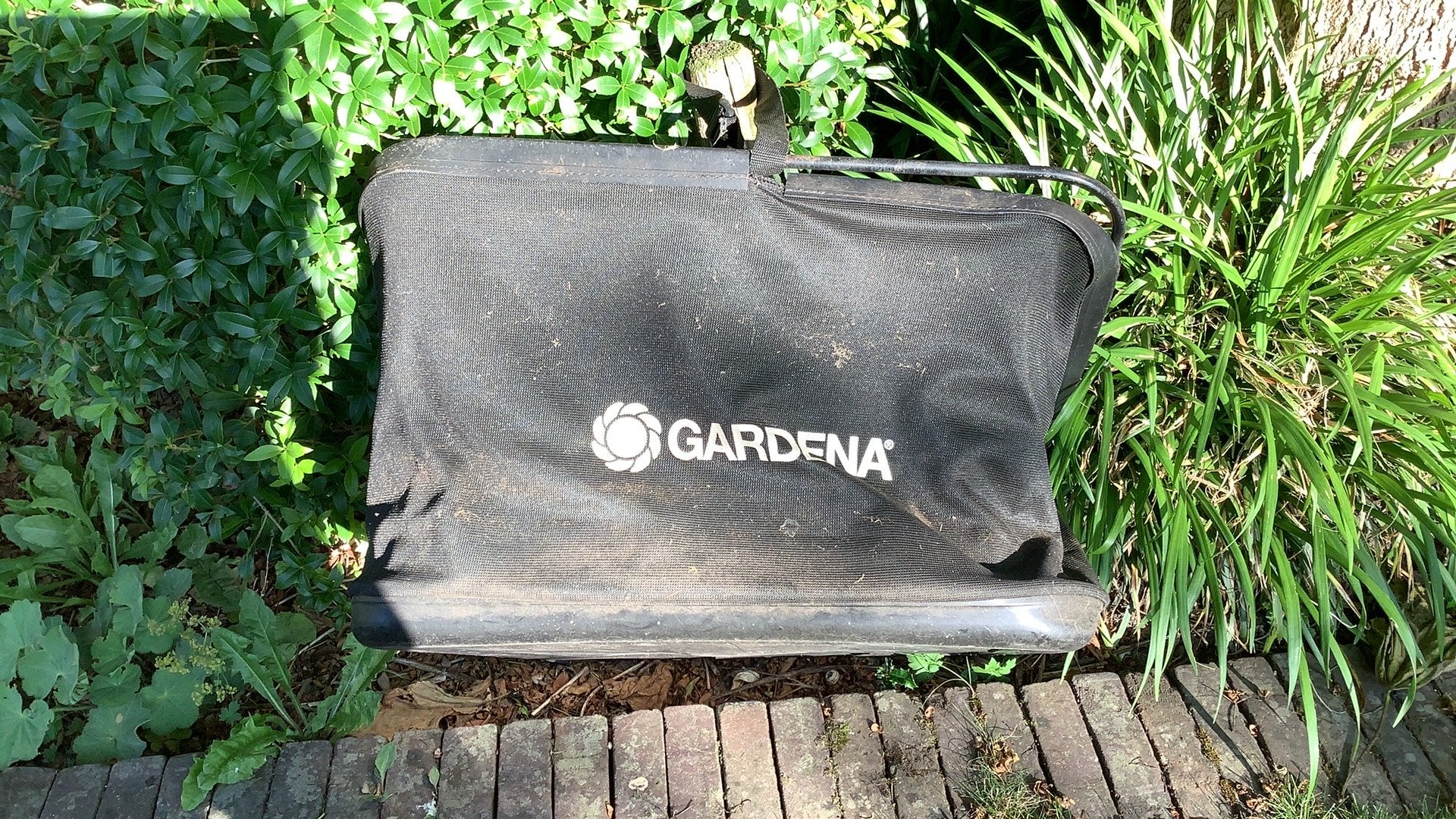 GARDENA GRASOPVANGZAK, Tuin en Terras, Kooimesmaaier, Verzenden, Gebruikt, Opvangbak
