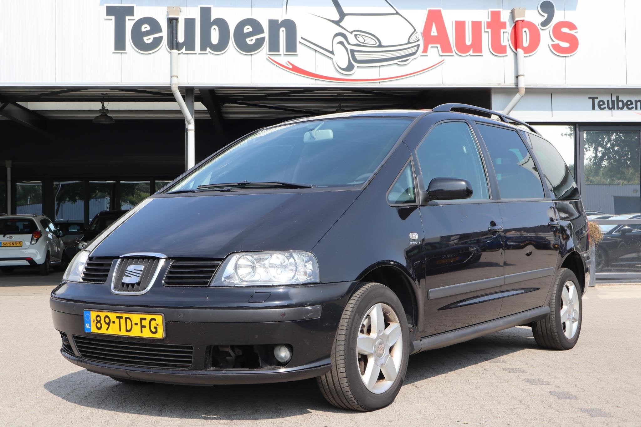 SEAT Alhambra 1.8-20VT Reference | Cruise control | Climate, Auto's, Seat, Voorwielaandrijving, Stof, Gebruikt, Zwart