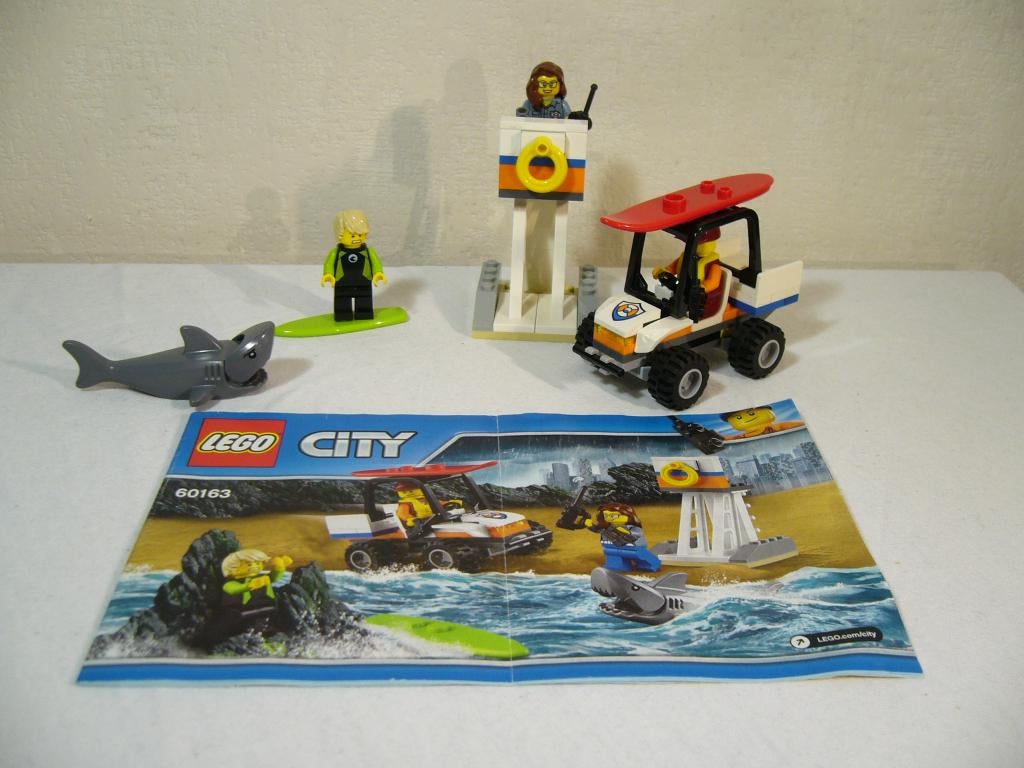 Lego City 60163 Coast Guard Starter Set, Lego, Ophalen of Verzenden, Compleet, Complete set