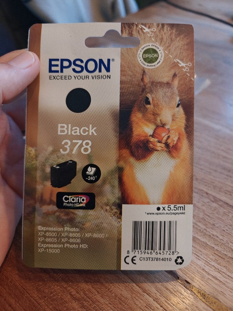 Epson 378 / 378XL inktcartridges – XP-8500 XP-8600 XP-15000, Computers en Software, Printerbenodigdheden, Nieuw, Cartridge, Ophalen of Verzenden