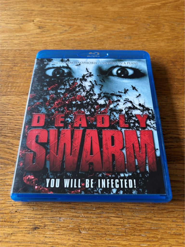 Blu-ray Deadly Swarm - NL-Uitgave, Vanaf 16 jaar, Nederlands, Film, Actie