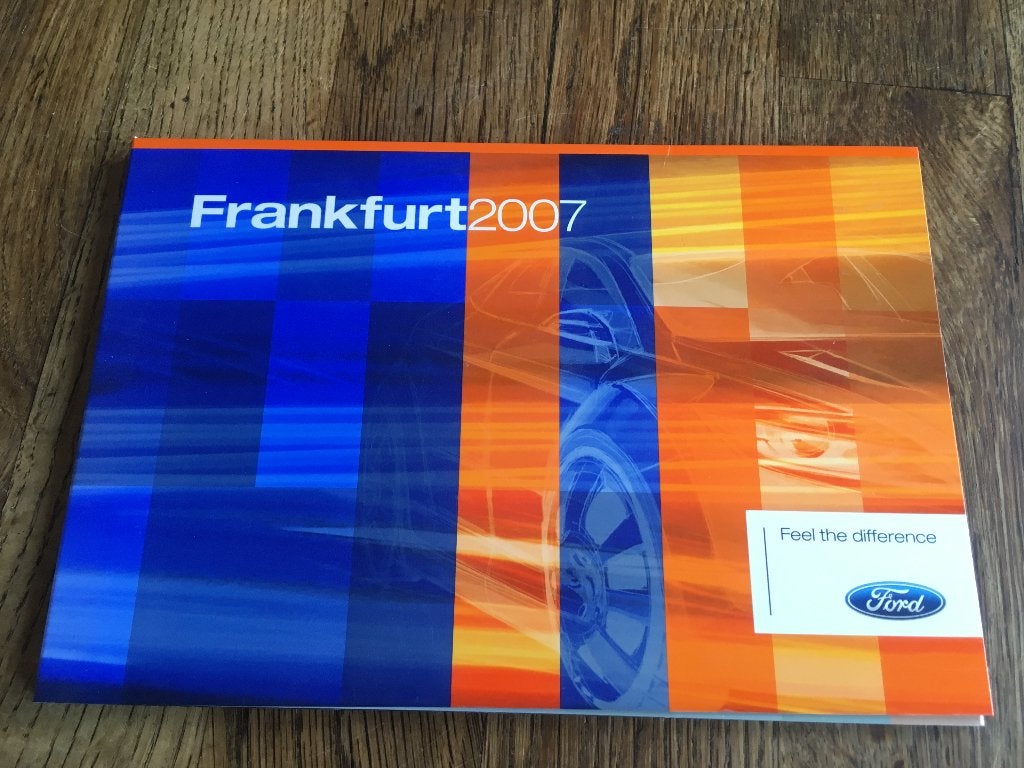 Ford Persmap 2007 IAA Frankfurt met DVD, Ford, Nieuw, Ophalen of Verzenden, Ford Motor Company